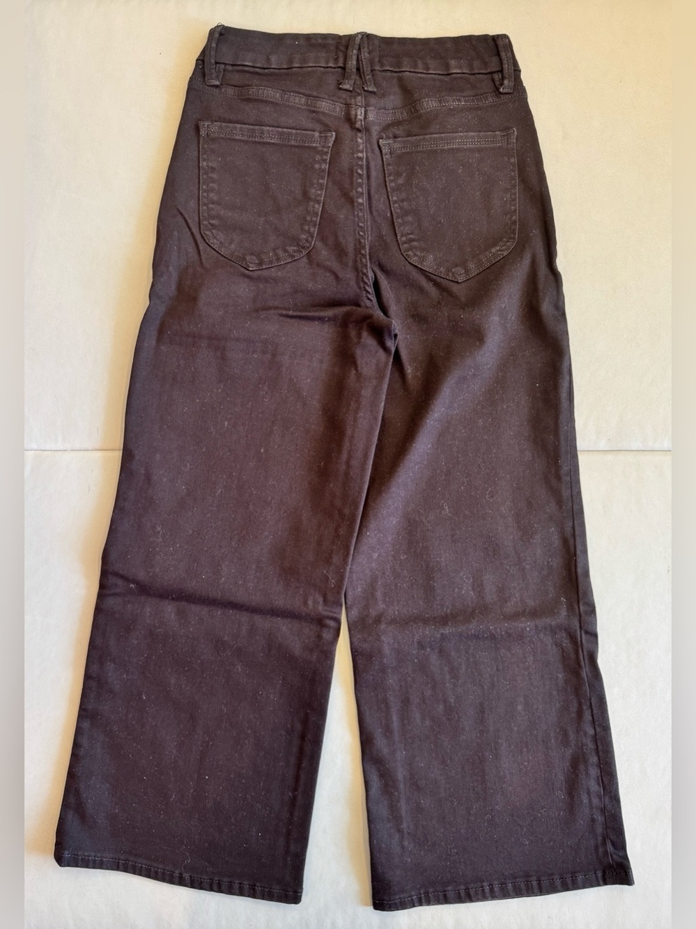 Good American Good Waist Cropped Palazzo Jeans (Size 8) - Picture 10 of 10